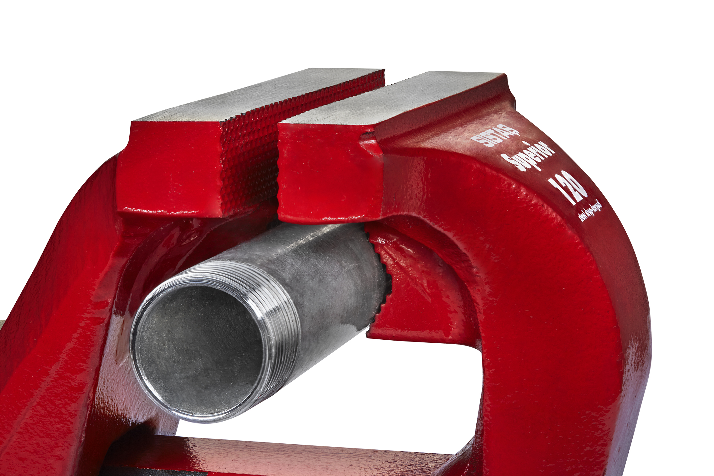 Superior – Integrierte Rohrspannbacken